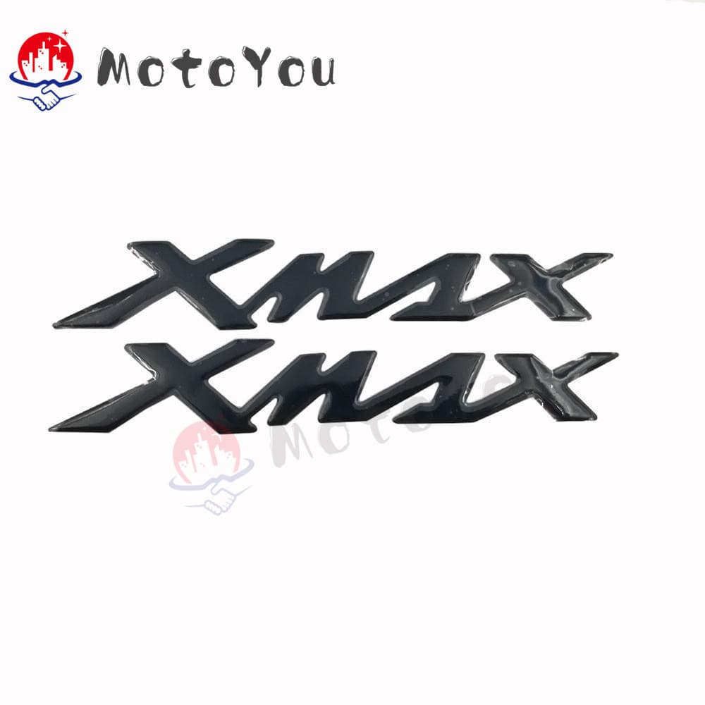 รถจักรยานยนต์ 3D ตราสัญลักษณ์รูปลอกถังล้อ XMAX สติกเกอร์สําหรับ Yamaha X-MAX 125 250 300 400 XMAX250 XMAX300
