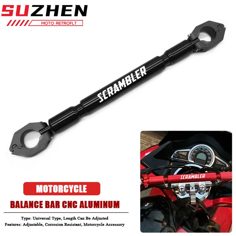 YFor Ducati Scrambler 800 400 1100 Icon Scrambler800 Motorcycle Accessories Balance Bar Handlebar Crossbar Levers Phone 
