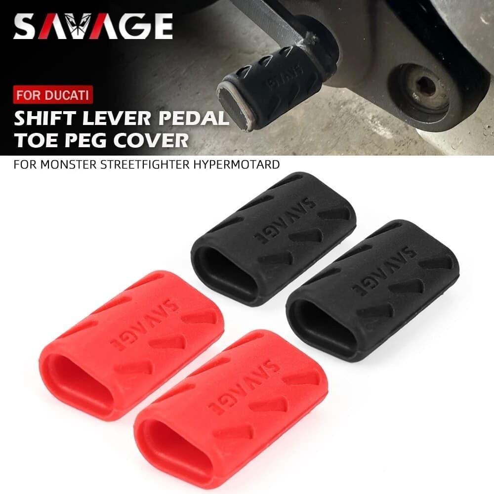 SAV Gear Pedal Brake Lever Foot Pad For DUCATI Streetfighter 848/1100 Monster 821 Diavel XDiavel 1098 1198 Shift Lever T