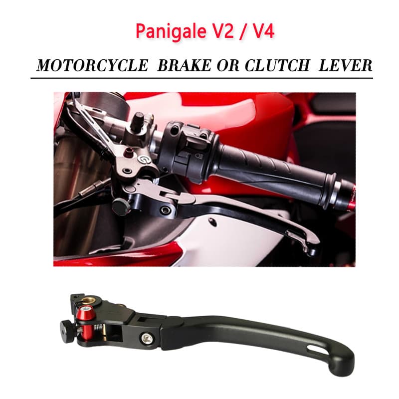 สําหรับ Ducati Panigale V4 V4S 18-20 / Panigale V2 20-21/Streetfighter V4 20 พับคลัทช์เบรคคัน Grip Rod