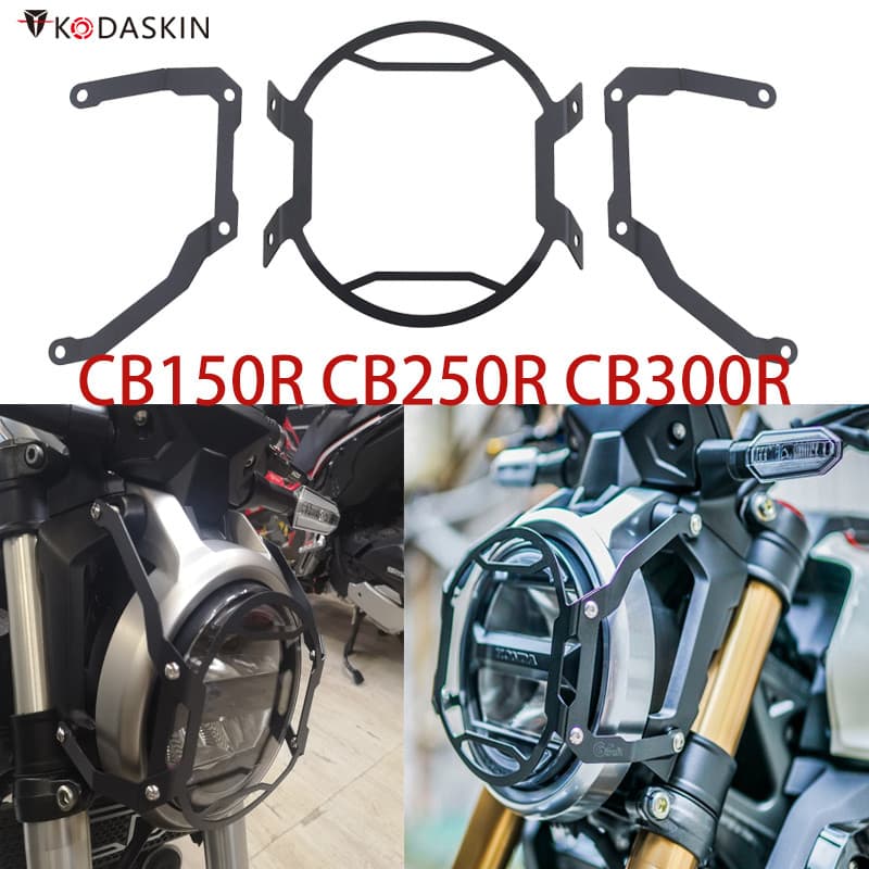 CB300R ไฟหน้ารถจักรยานยนต์ย่าง Guard โคมไฟสําหรับ Honda CB150R CB250R CB 150R 300R CB 150 250 300 R 2017-2020