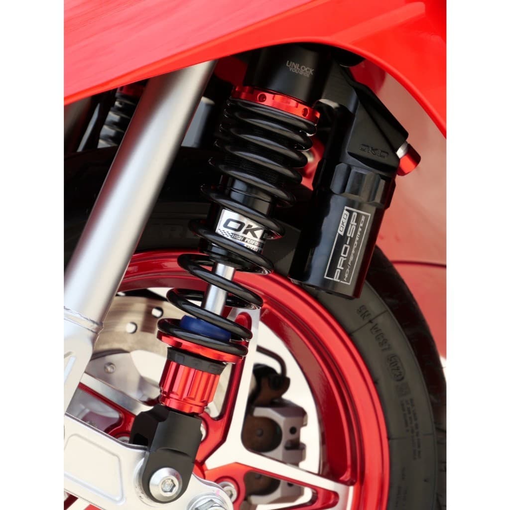 โช๊คหน้าLambretta G350รุ่นPro SP โช๊คOKDแท้ โช๊คโอเคดี ความยาว 315mm