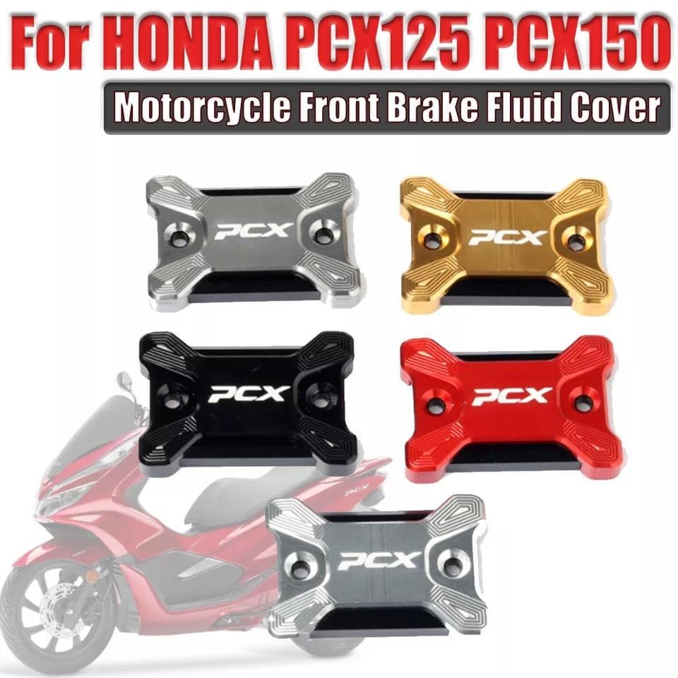 WA For HONDA PCX 125 PCX 150 PCX125 PCX150 2016-2019 Motorcycle Front Brake Master Cylinder Fluid Reservoir Cap Cover Ac