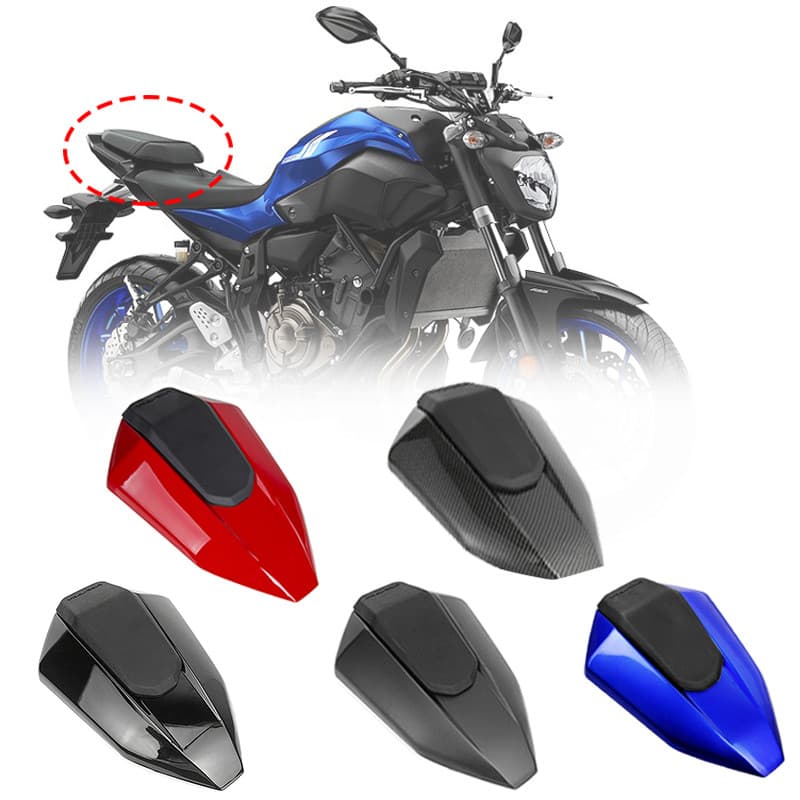 Hfmoto MT-07 FZ-07 อุปกรณ์เสริมรถจักรยานยนต์ใหม่ที่นั่งด้านหลัง Fairing ฝาครอบหาง Fit สําหรับ Yamaha MT-07 FZ-07 2013 2014 2015 2016 2017