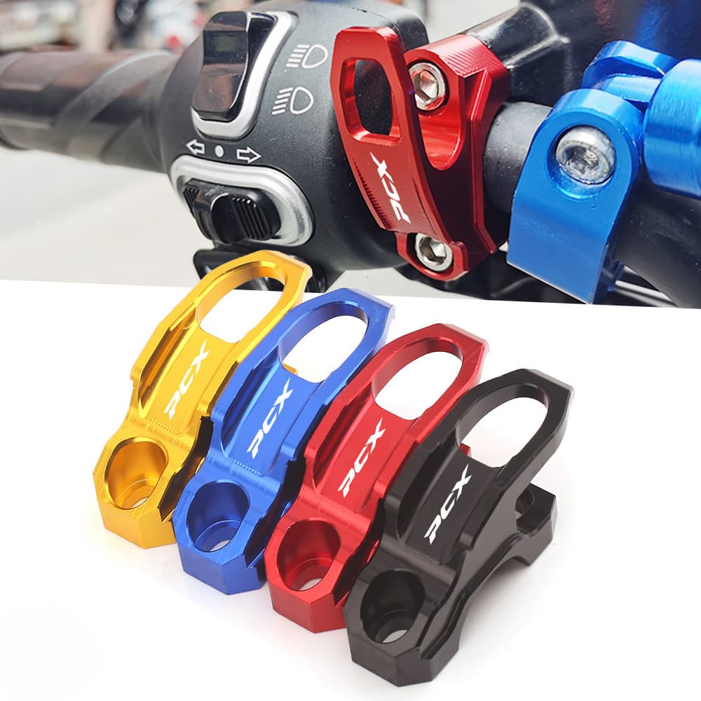 สําหรับhonda PCX 125 PCX125 PCX 150 PCX150 PCX 160 PCX160 2024 หมวกกันน็อคHook Holder Clamp Bracketรถจักรยานยนต์อุปกรณ์เสริมCNCอลูมิเนียม