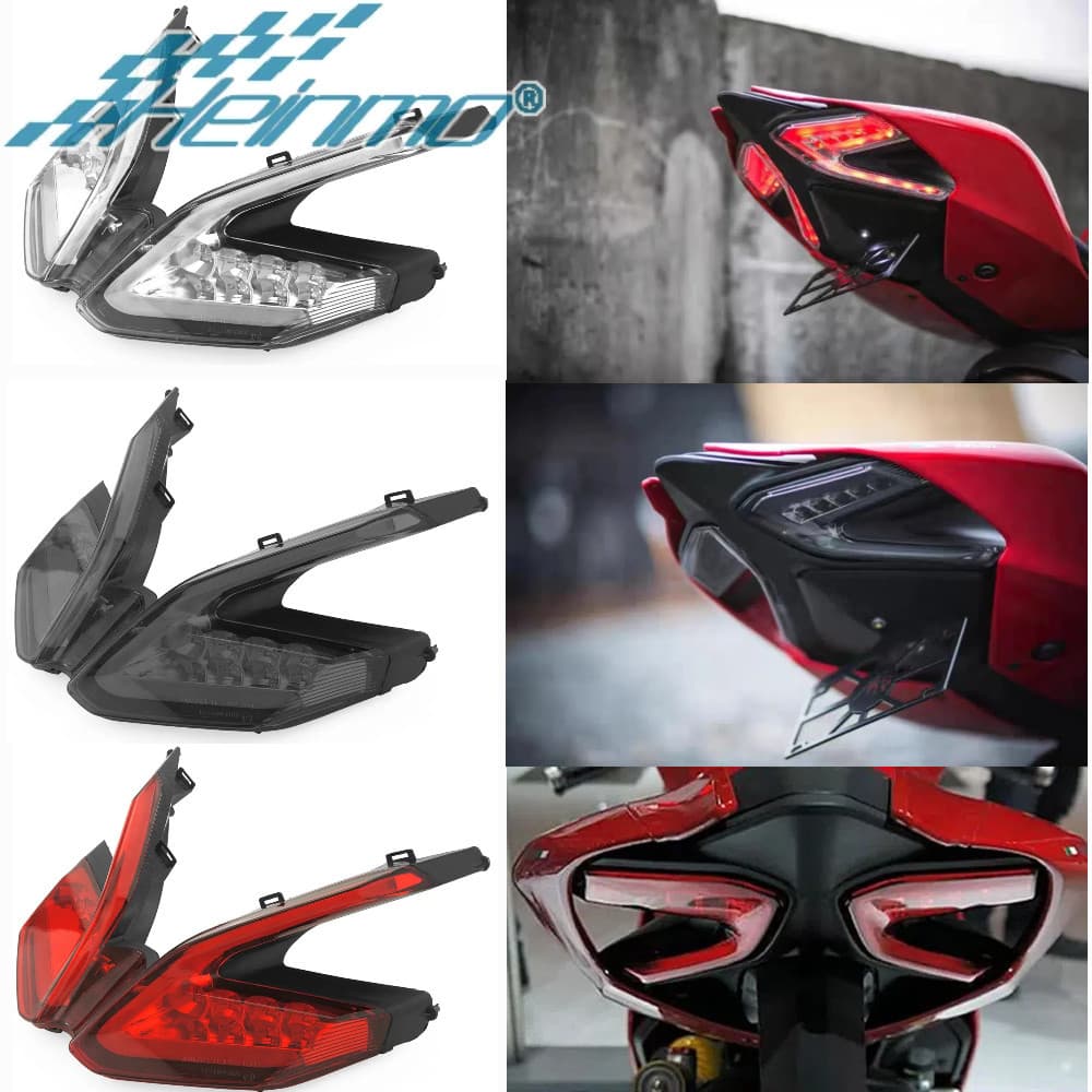 สําหรับ DUCATI 899/959/1299 1199/S/R Panigale แบบบูรณาการไฟเลี้ยว LED ไฟท้าย 