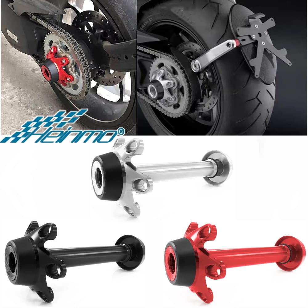 สําหรับ DUCATI X-Diavel XDiavel 1200 2015-2017 Diavel 1200 2010-2016 Panigale Monster 1199 1260S รถจักรยานยนต์เพลากรอบ Sliders ล้อป้องกัน 
