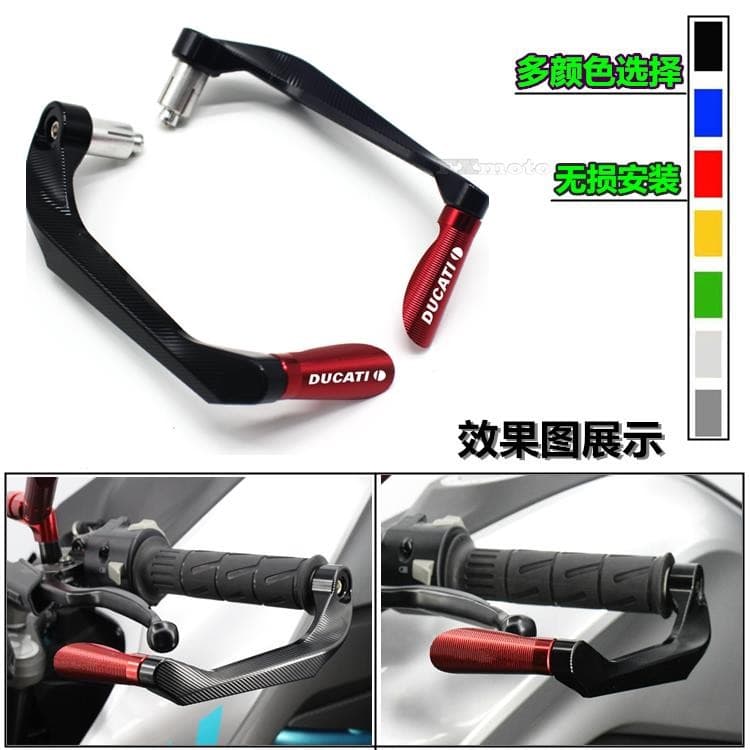[สต๊อกพร้อม-ลดราคาอีเว้น] Ducati Monster Monster 696 796 795 821 1100 Modified Horn Shock-proof Rod Handguard
