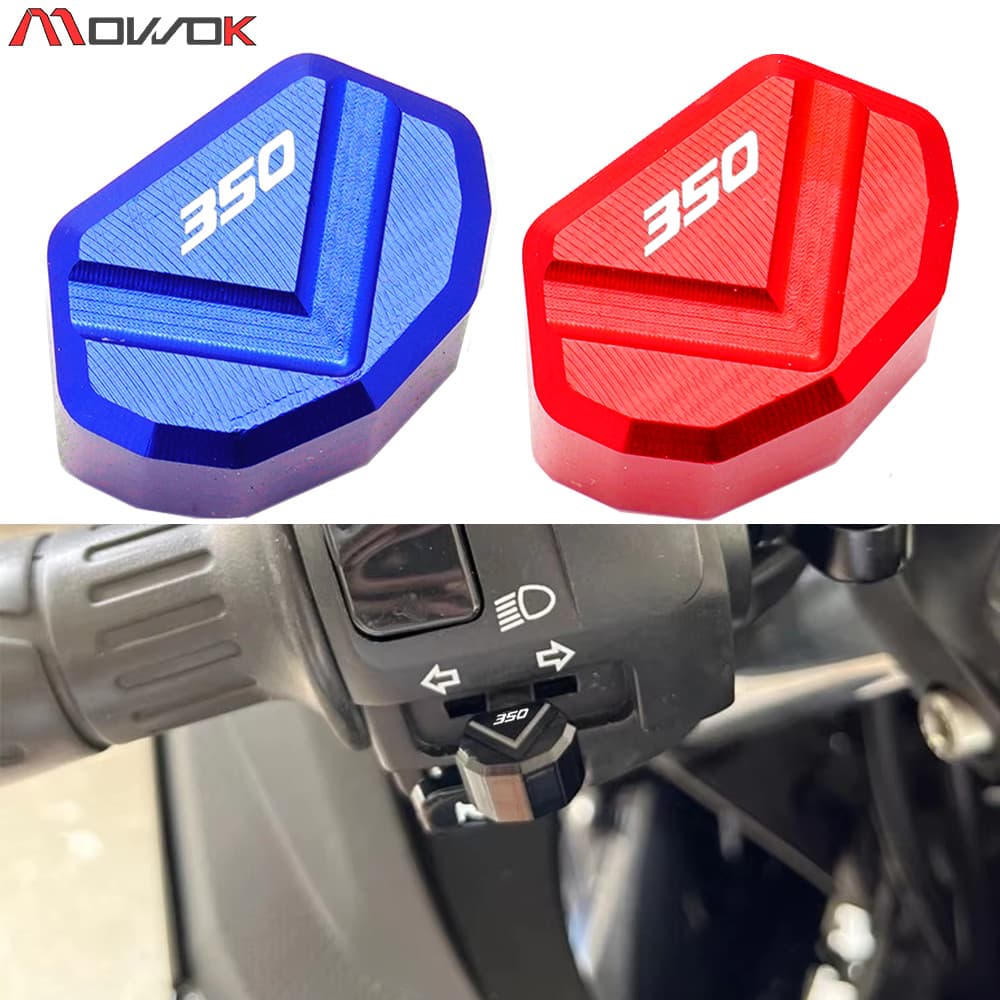 สําหรับ Honda Forza350 Forza 350 XADV350 XADV 350 อุปกรณ์เสริมรถจักรยานยนต์ปุ่มสวิทช์ไฟเลี้ยวสวิทช์ Keycap