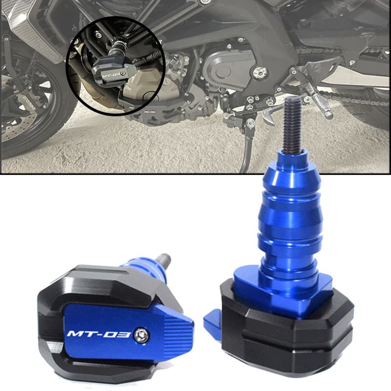 สําหรับ YAMAHA MT-03 MT03 MT 03 2019-2021 รถจักรยานยนต์ CNC Falling กรอบป้องกัน Slider Fairing Guard Anti Crash Pad Protector