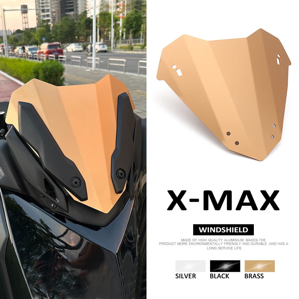 Yใหม่สำหรับยามาฮ่า XMAX300 xmax กระจกบังลม300 300 X-MAX X-MAX 300 2023ที่บังแดดกระจกบังลมมอเตอร์ไซค์ใหม่