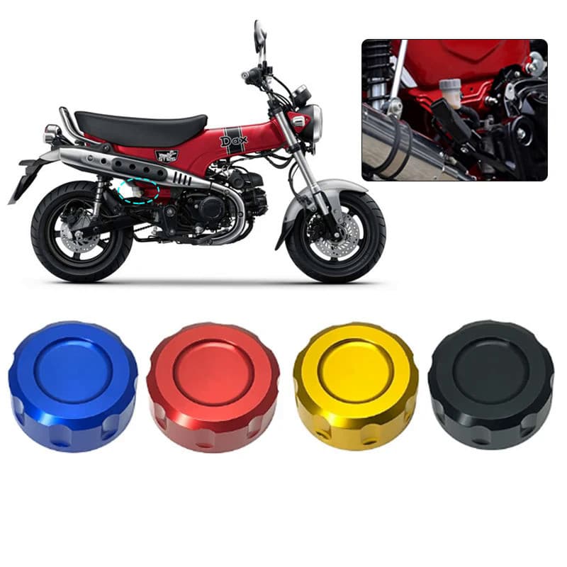 Mo For HONDA MONKEY125 Monkey 125 DAX125 DAX 125 2018 2019 2020 2021 20222 2023 Rear Brake Fluid Reservoir Guard Cover P