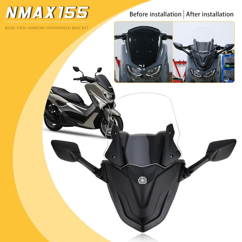 Yกระจกมองหลังสำหรับรถจักรยานยนต์ยามาฮ่า N-MAX 125 N-MAX155 NMAX125 NMAX155 2021-2023