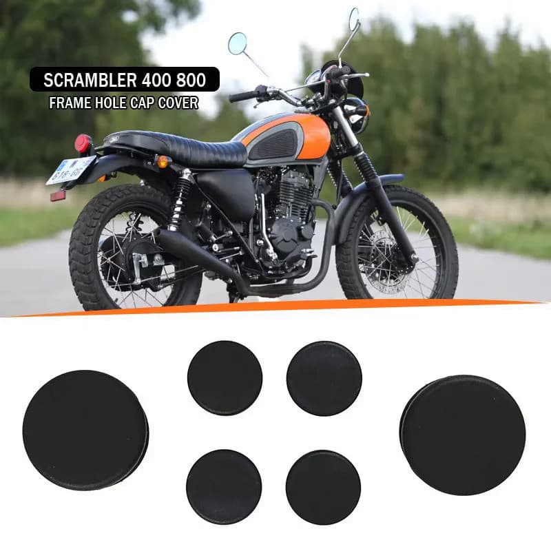 Mo Motorcycle Fairing Screws Frame Hole Cap Cover Plug Decor Frame Cap Set 6pcs For Ducati Scrambler 400 800 2014-2020 2