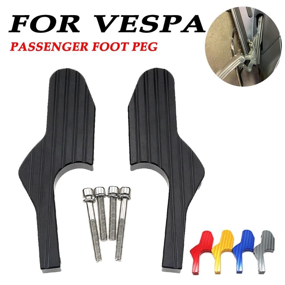 เรือในประเทศไทย เหมาะสำหรับส่วนขยายที่พักเท้า Vespa GTS150 300 ที่วางเท้า VESPA GTS เพิ่มความกว้างของตำแหน่งวางเท้า
