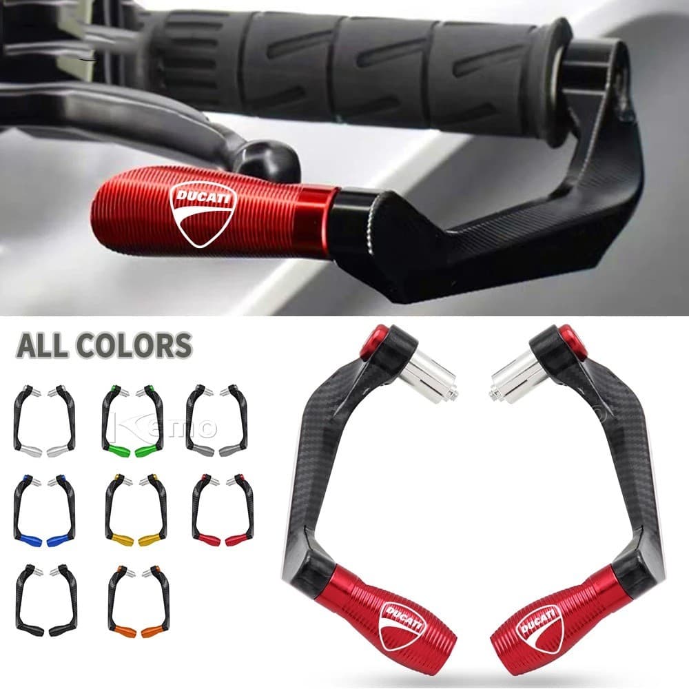 สําหรับ Ducati Diavel Monster 821 695 696 797 1200 1200S 1100 รถจักรยานยนต์ Handlebar Grips คลัทช์เบรค Levers Handle Bar Guard
