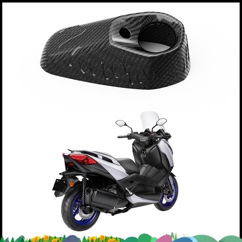 Super สําหรับ X-MAX XMAX 250 300 400 XMAX250 XMAX300 XMAX400 ท่อไอเสียฝาครอบ Decorator ไอเสียพอร์ตฝาครอบป้องกัน