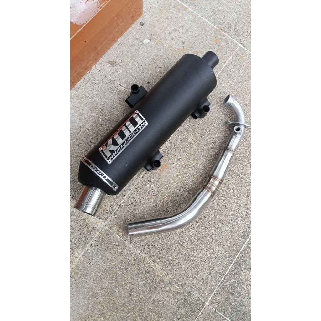 ท่อไอเสียซิ่ง KOU PCX 160 / PCX 150 / Vario 160 Bass Cool Gerung Daily สบาย | ปลั๊กแอนด์เพลย์