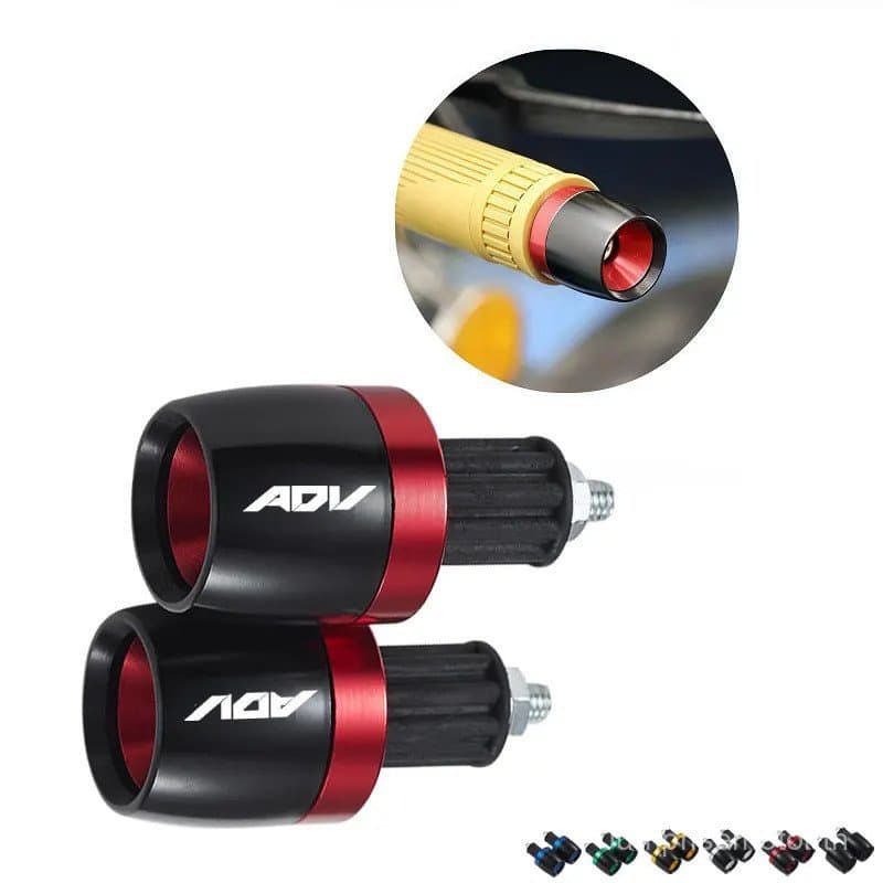 2025 ใหม่รถจักรยานยนต์ Handle Bar End น้ําหนัก Handlebar Grips ปลั๊กสําหรับ HONDA ADV350 ADV160 ADV150 ADV125 ADV 350