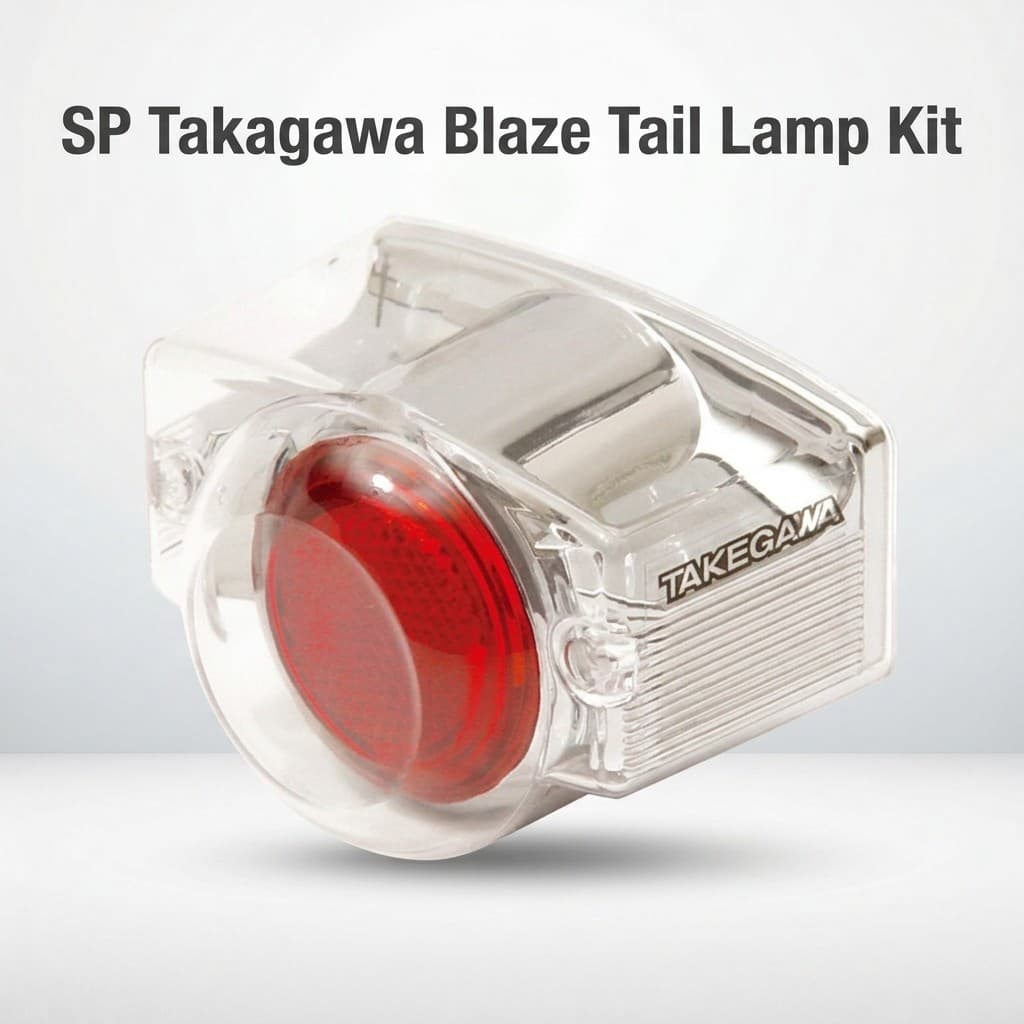 ชุดไฟท้าย SP Takegawa Blaze เลนส์ใส สำหรับ Honda Monkey (09-03-1080) | SP Takegawa Blaze Tail Lamp Kit Clear for Monkey