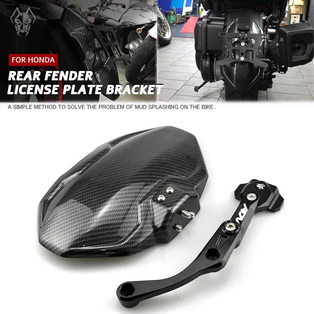 销 สําหรับ HONDA ADV-150 ADV150 ADV 150 adv150 19-22 รถจักรยานยนต์ด้านหลัง Mudguard ล้อ Splash Guard Fender กรอบป้ายทะเบียนอุปกรณ์เสริม