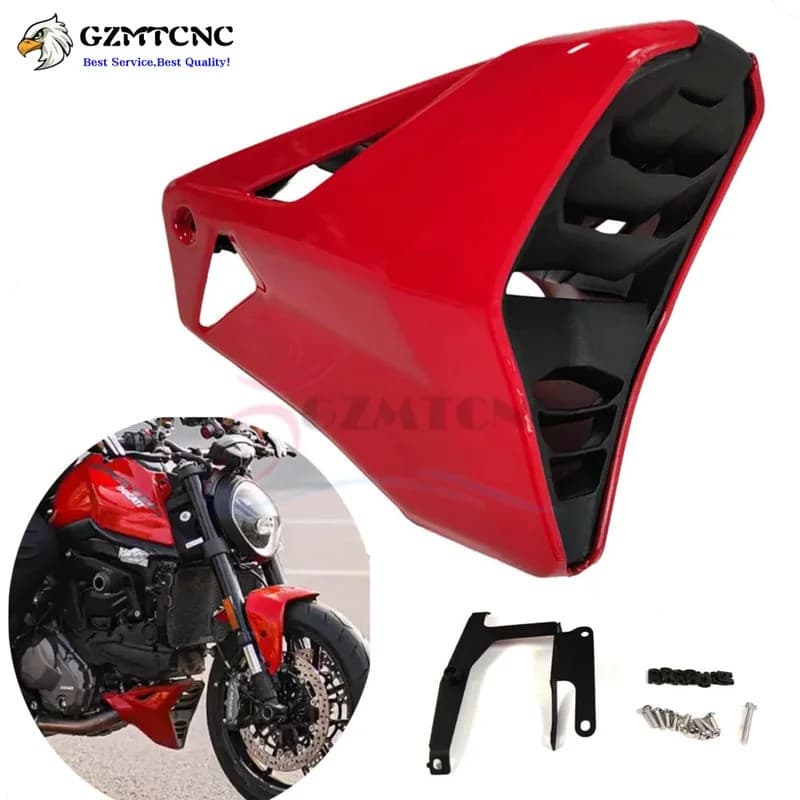 LY รถจักรยานยนต์ BellyPan เครื่องยนต์แชสซีสปอยเลอร์ Fit สําหรับ DUCATI Monster 937 Monster 950 2021-2023 Lower Fairing ก