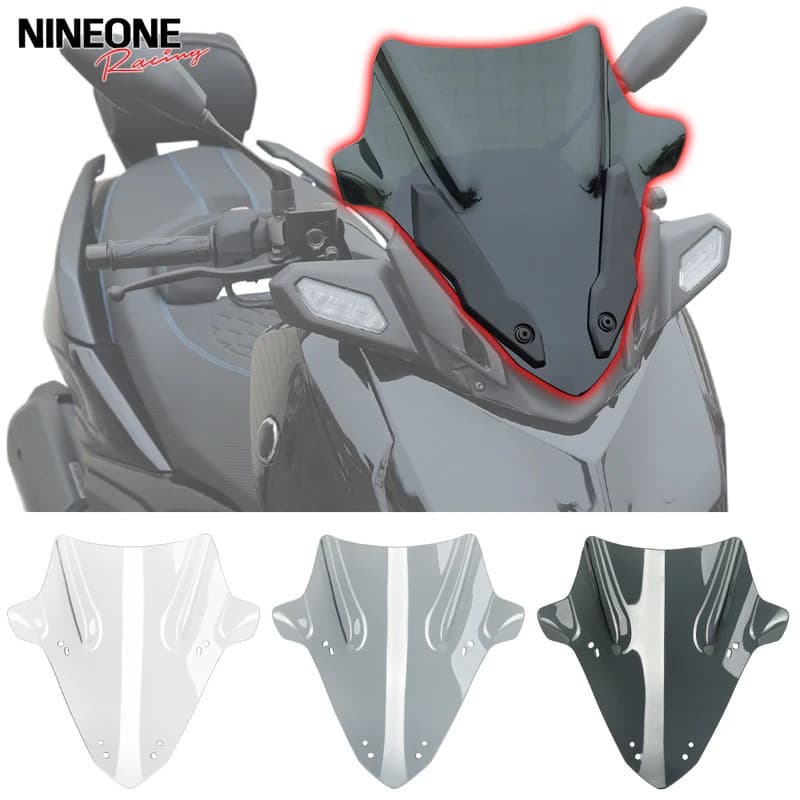 กระจกกระจกกระจก Deflector Protector Visor Viser สําหรับ Yamaha XMAX X MAX X-MAX 125 250 300 400 XMAX300 XMAX250 2023-2025