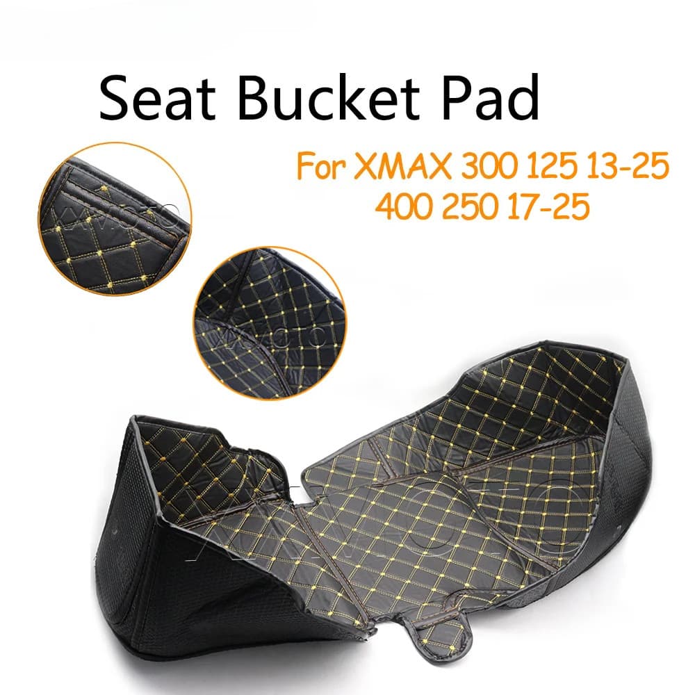 สําหรับYamaha XMAX300 XMAX125 XMAX 400 250 17-25 XMAX 300 125 13-25 เบาะนั่งรถจักรยานยนต์Padกล่องเก็บPad Cargoกระเป๋าเดินทางPad
