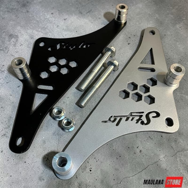 Honda Stylo PNP Exhaust Arm Bracket Vario 160 / PCX 160 Exhaust – CNC Laser เหล็กหนา + บูชอลูมิเนียม Doural