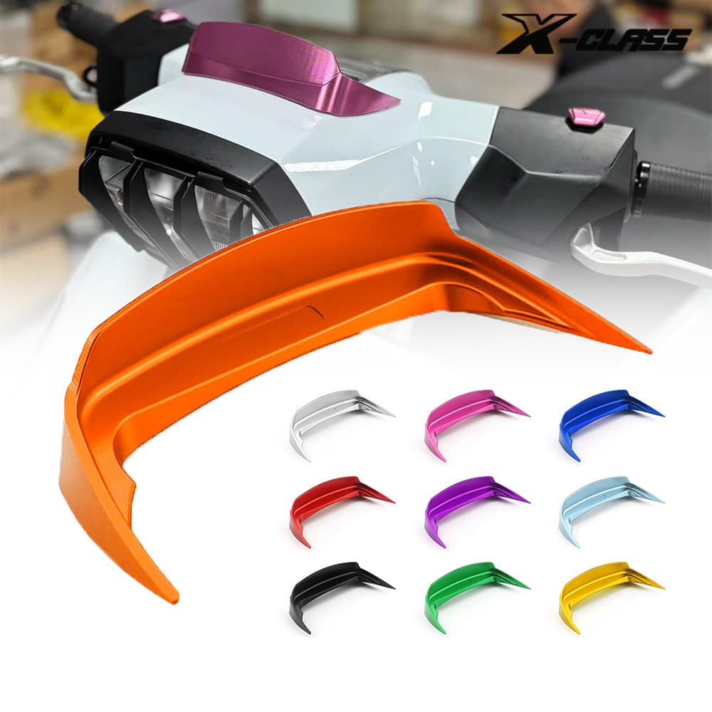 สําหรับ Lambretta X300 X200 X250 สกู๊ตเตอร์ CNC เครื่องมือฝาครอบด้านบน Speedometer Visor อุปกรณ์เสริม