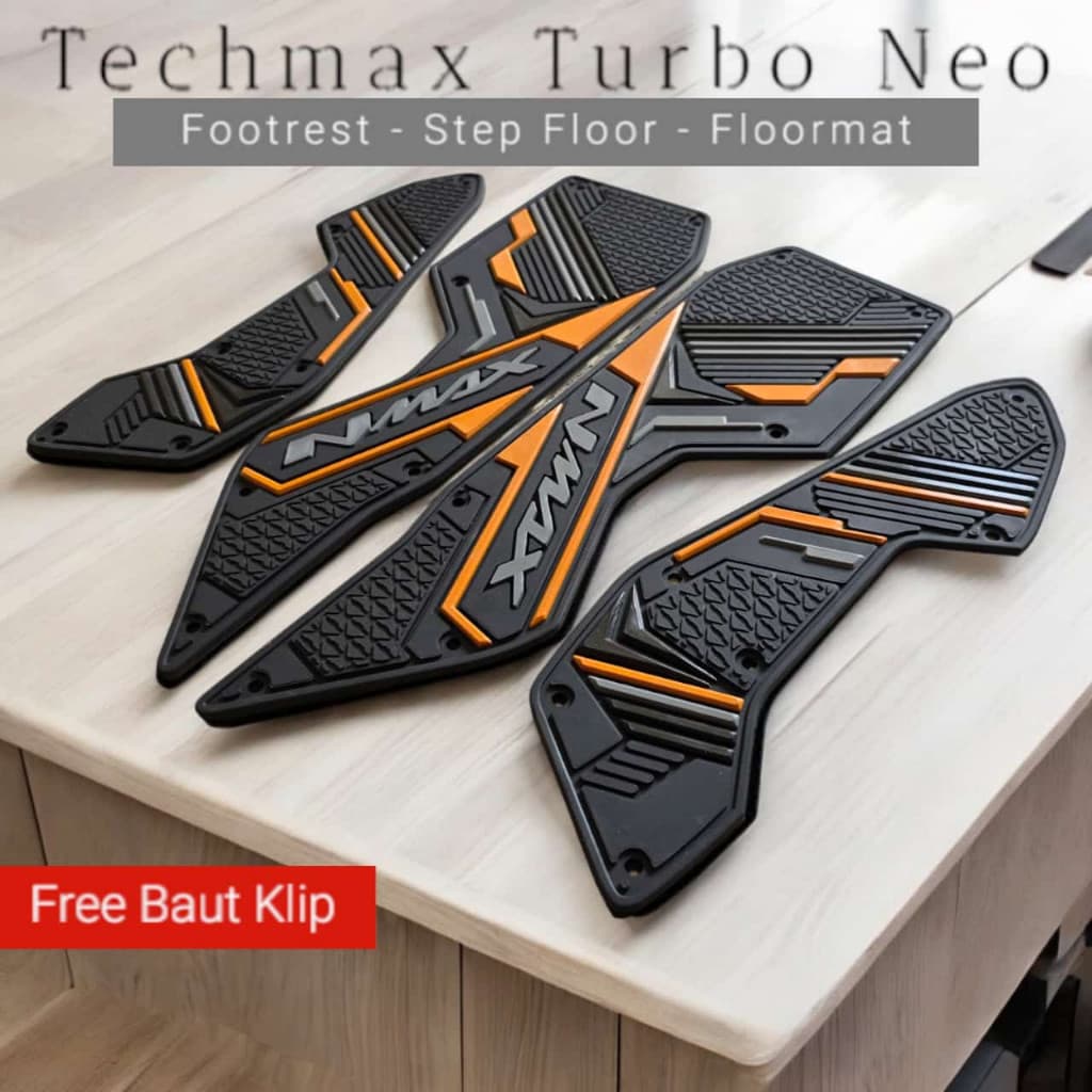 พรมเทอร์โบ Nmax Nmax Neo พรมพักเท้า - NMAX Turbo techmax