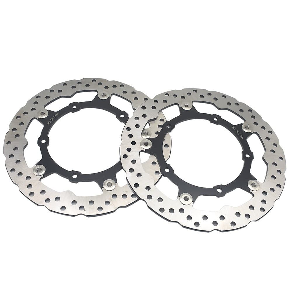 สําหรับ YAMAHA MT-07 689cc 2014-2016 MT-07A 2014-2022 MT-07 Motocage 2015 2016 2017 2018 MT07 MT 07 ดิสก์เบรกหน้าโรเตอร์ 282 มม.