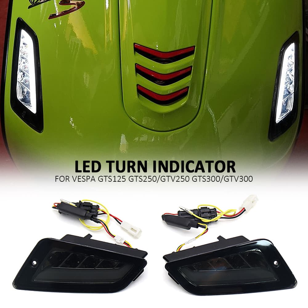 MAMotorcycle GTV 300 250 LED Taillight Turn Signal Light Brake Lights For VESPA GTS 150 250 GTS250 GTS300 GTS150 GTV250 