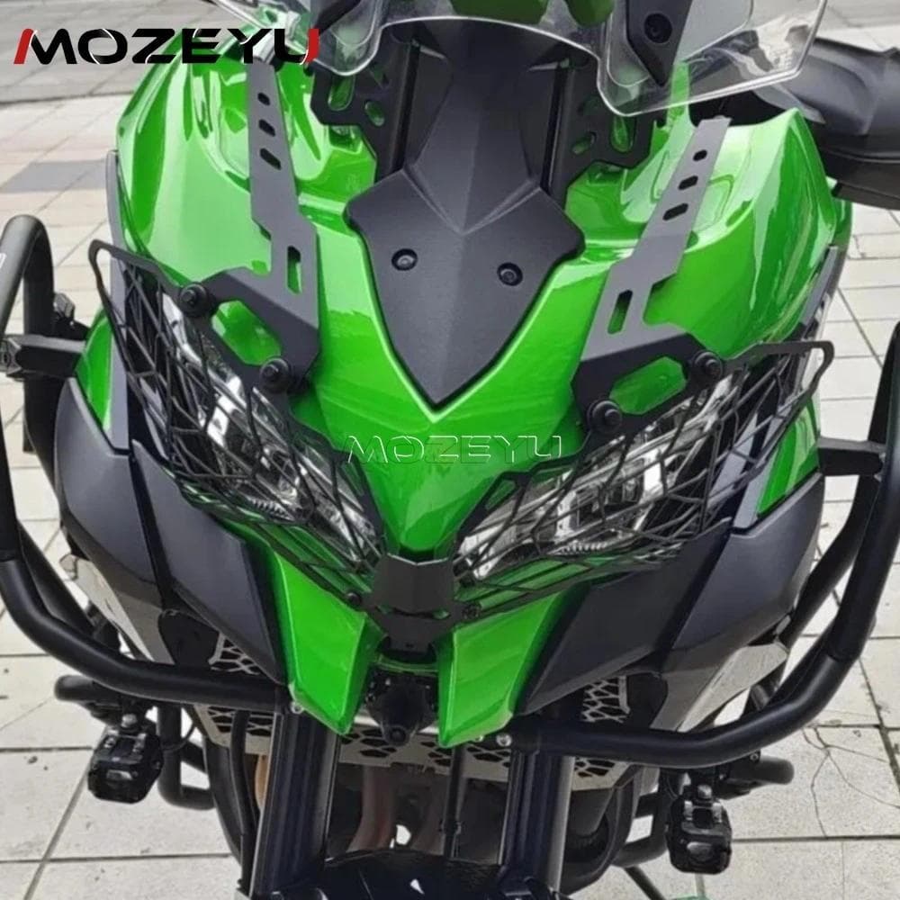 CN For KAWASAKI Versys 1000 650 VERSYS1000 KLE1000 VERSYS650 2015-2023 Motorcycle Headlight Head Light Guard Protector C