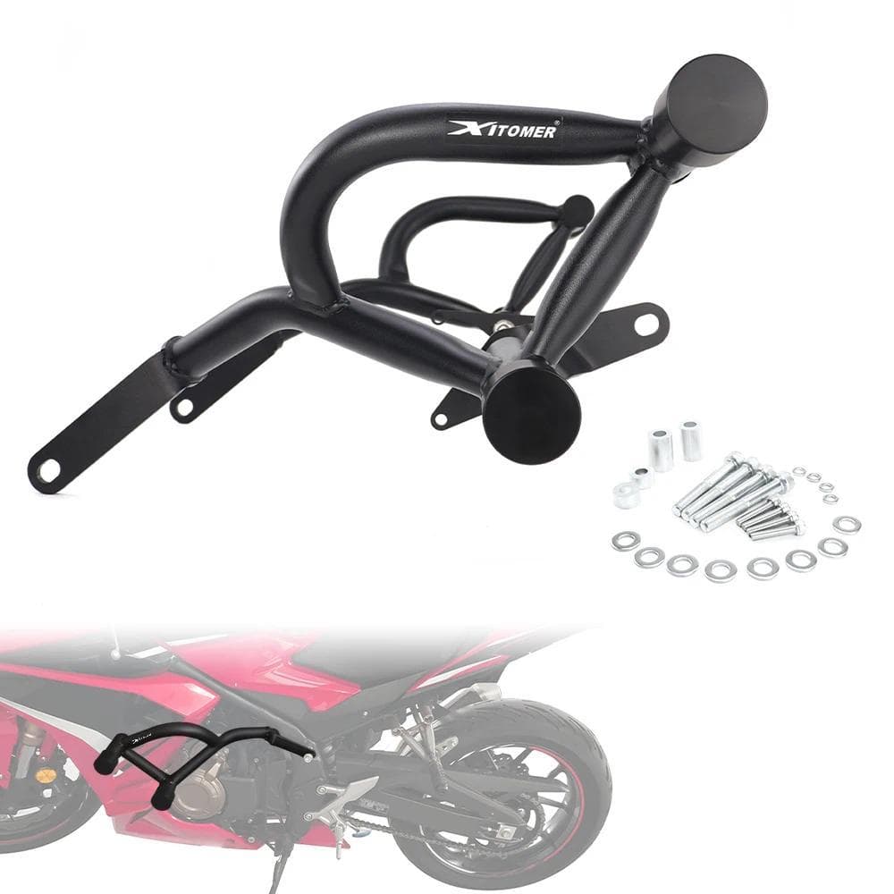 OL For Honda CBR500R CBR500R ABS 2016-2025 Morcycle Steel Stunt Crash Cage Engine Guard Highway Bars Bumper Prector 