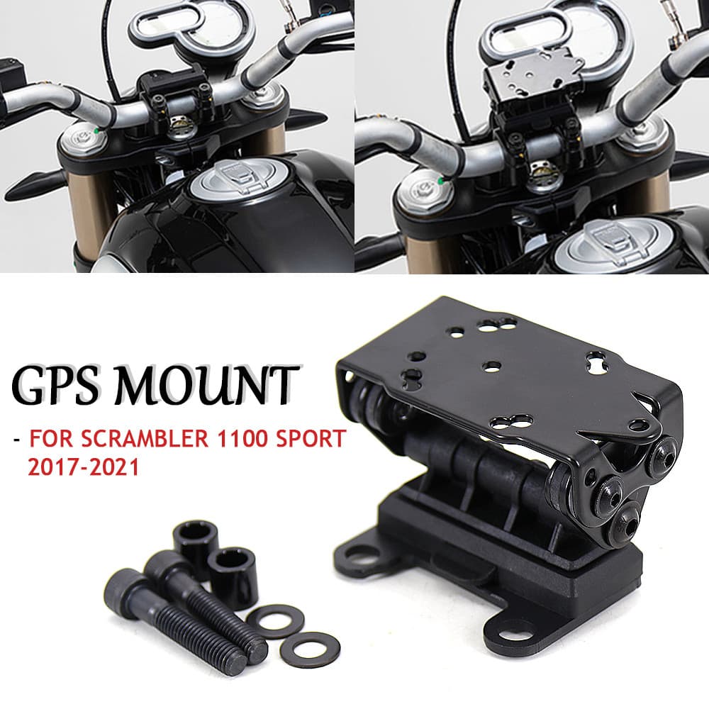 MANew For Ducati Scrambler 1100 Sport 2017-2021 SCRAMBLER 1100 SPORT Motorcycle Accessories Phone USB Navigation Bracket