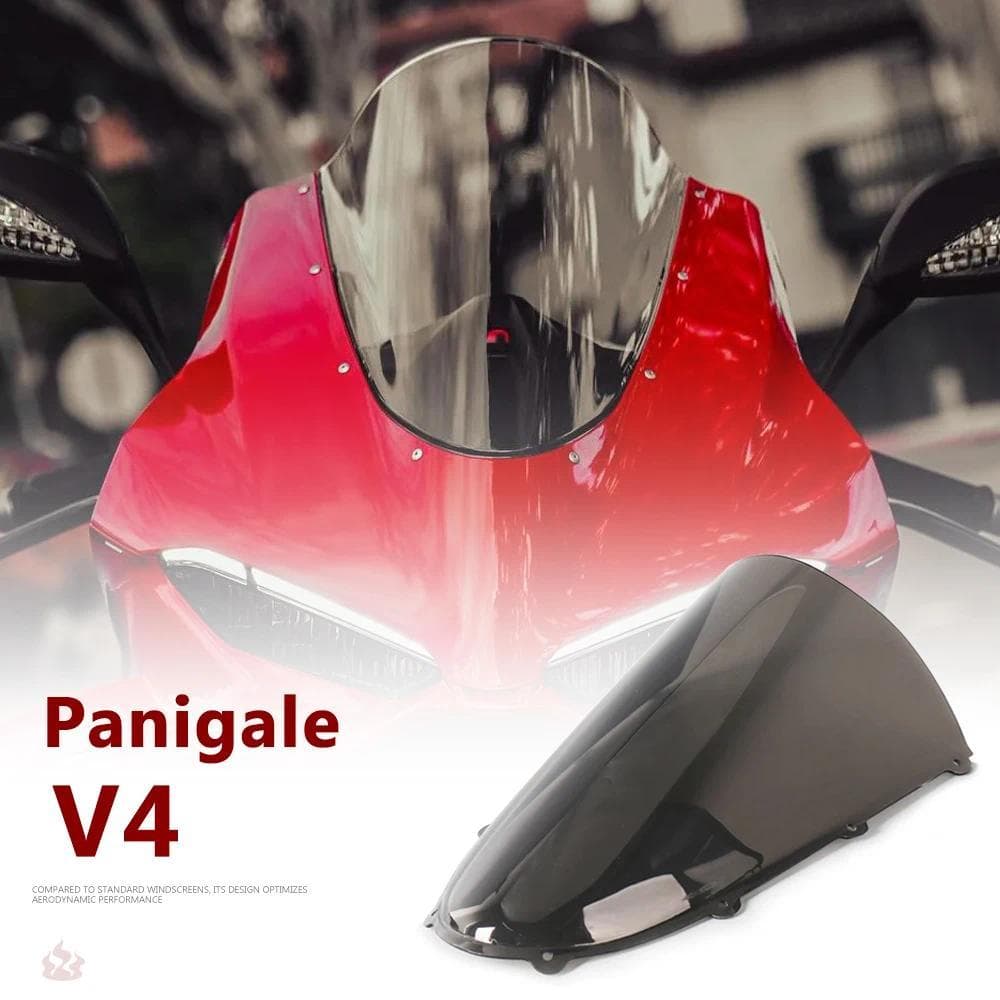 SL Panigale V4 2025 2026 Windshield For Ducati Panigale V4 PANIGALE V4S V4R Sports WindScreen Windshield Visor Wind Defl