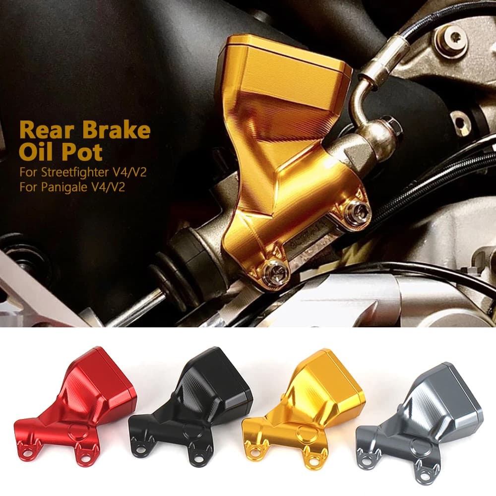 MAMotorcycle Accessories Rear Brake Oil Reservoir Kit For Ducati Panigale V4 PANIGALE V2 Streetfighter V4 V2