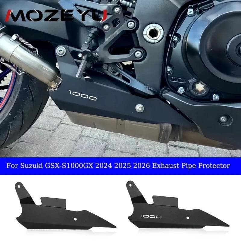 CN 2024-2026 For Suzuki GSX-S1000GX GSX-S 1000 GX GSX-S1000GX+ GSX-S 1000 GX+ Motorcycle Exhaust Protection Cover Heat S