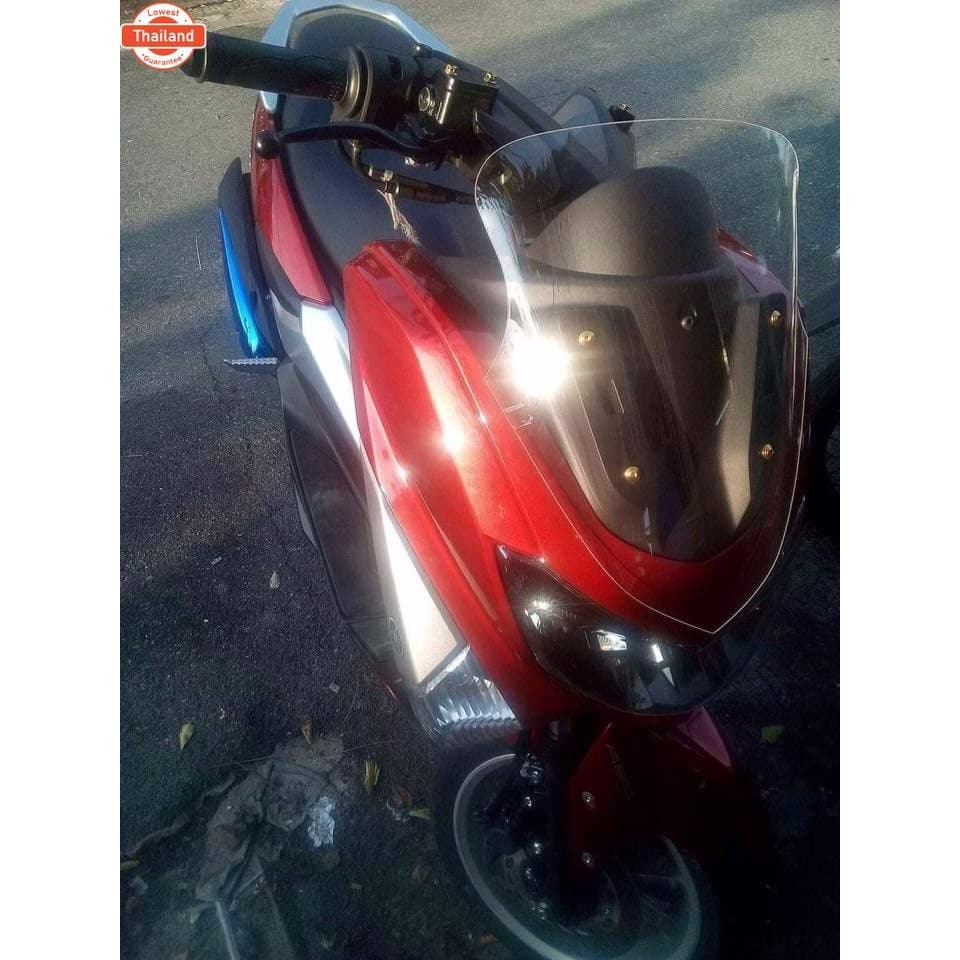 ชิวหน้าNMAX year15-19 yamaha N-max  ชิวแต่ง ังลม ของแต่งnmax อุปกรณ์แต่งรถn-max ชิวใส ชิวสวย