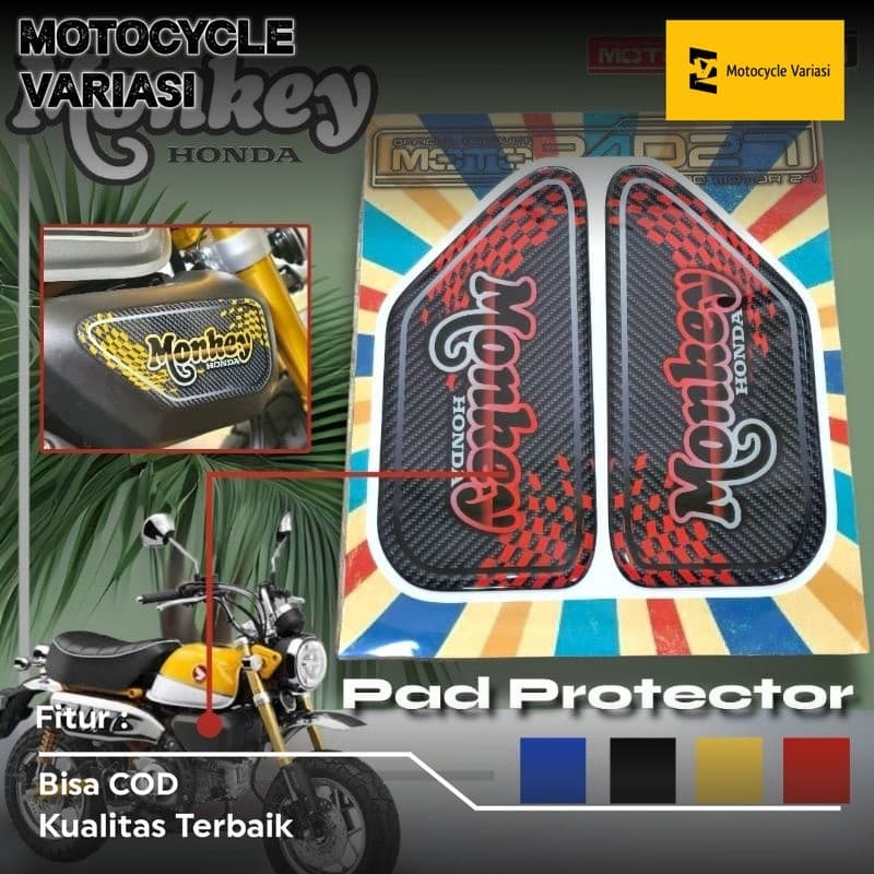 สติ๊กเกอร์ตัวถังข้าง Honda Monkey 125, สติ๊กเกอร์กันรอยนูน Honda Monkey 125