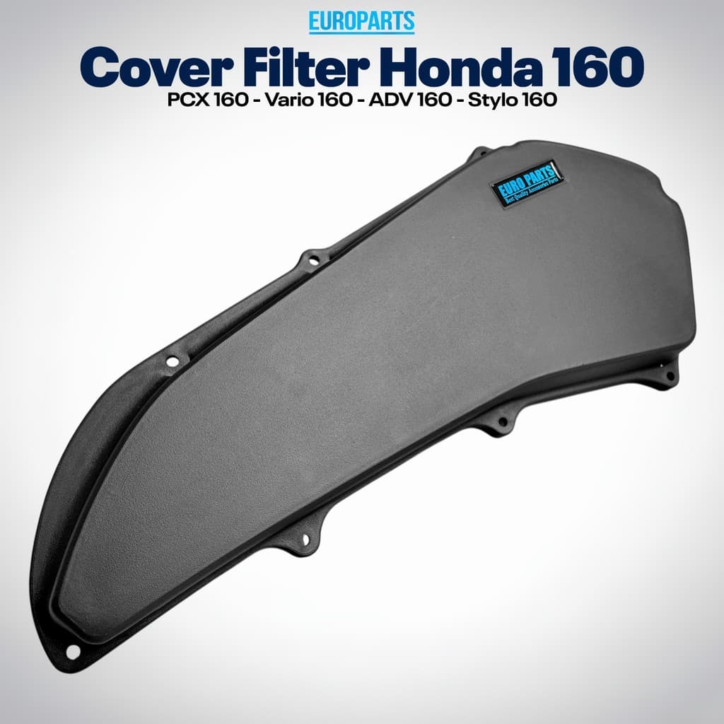 Slim Filter Cover Honda PCX160 ADV160 Vario160 Stylo160 ฝาครอบกล่องกรองฝาครอบกรองอากาศรถจักรยานยนต์ VARIO 160 PCX 160 ADV 160 STYLO 160 ORIGINAL EUROPARTS ABS COVER SLIM FILTER COVER MOTORCYCLE AIR FILTER COVER SLIM รุ่น