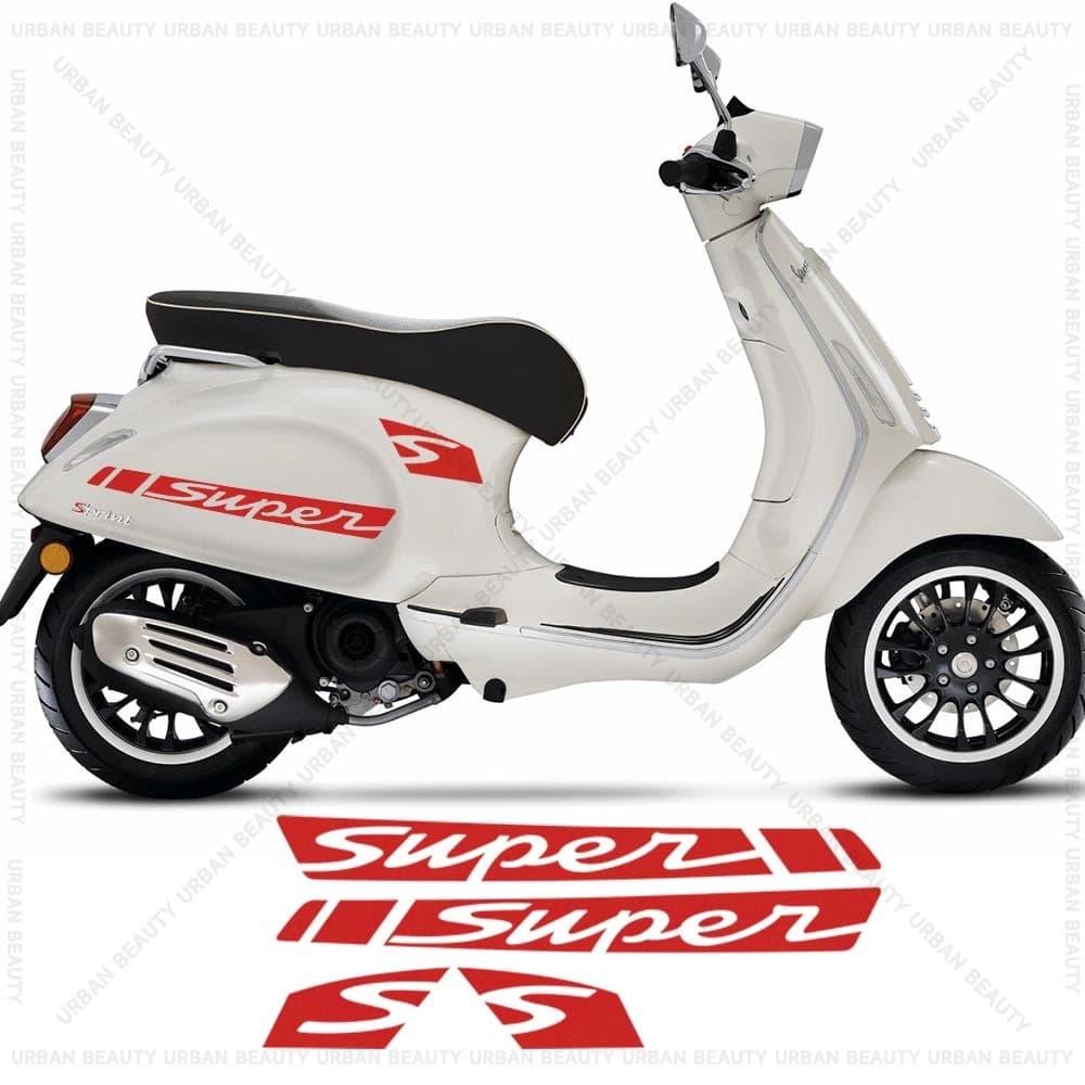 สําหรับ Vespa GTS 250 GTS 300 GTV 250 GTV 300 GTS250 GTS300 GTV300/300 สกู๊ตเตอร์สติกเกอร์ชุด Side Body Decals กันน้ํา