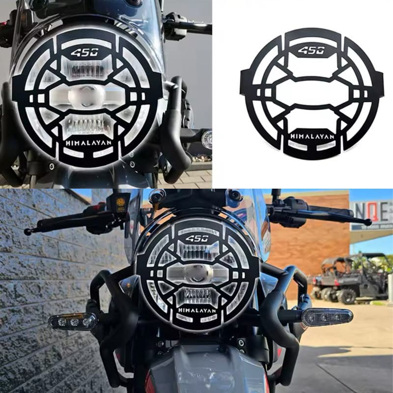 ขายร้อน Royal Enfield Himalayan 450 Guerrilla 450 ดัดแปลงไฟหน้ากระจังหน้าโคมไฟป้องกัน