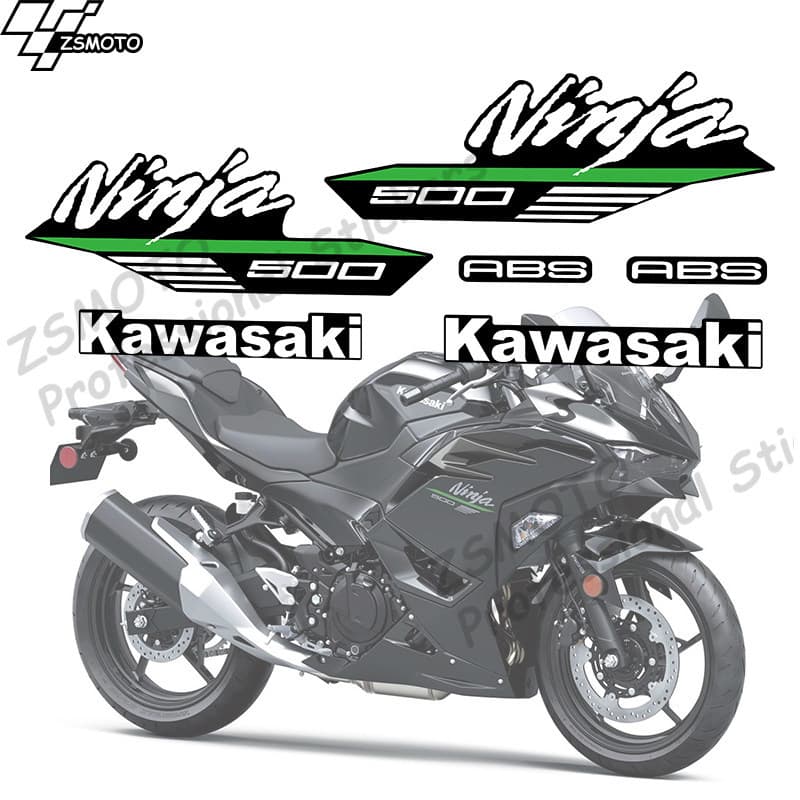 สติกเกอร์รถจักรยานยนต์เหมาะสําหรับ Kawasaki Ninja NINJA พิมพ์รถสติกเกอร์ Garland สติ๊กเกอร์กันน้ํารถจักรยานยนต์สติกเกอร์สําหรับ Kawasaki Ninja Nduolaimimimy20260626
