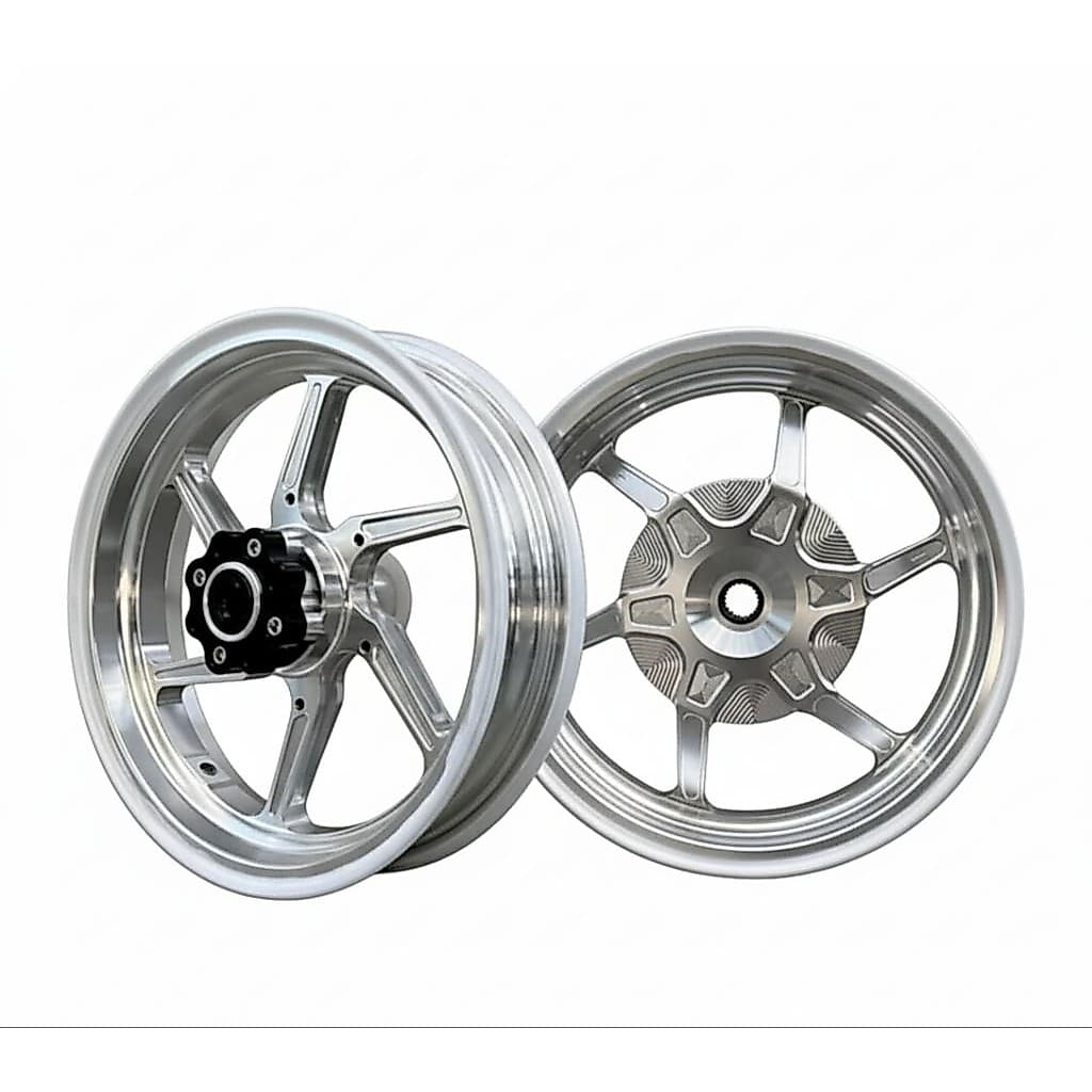 งานดัดแปลง ล้อแม็กแต่งสำหรับ Lambretta V200 V125งาน CNC