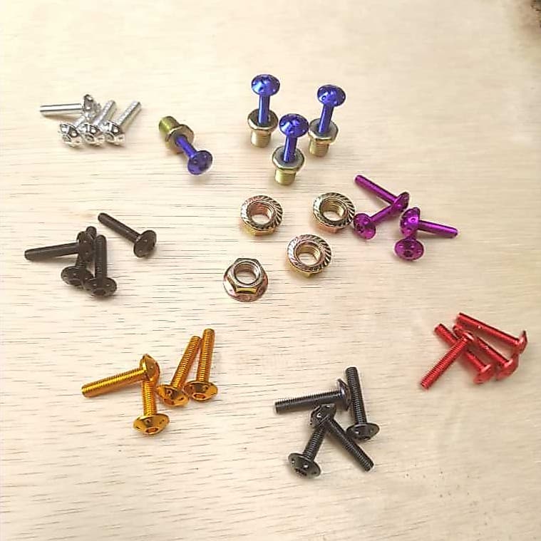 VISOR BOLT SPOTS WINSIELD BOLT PLUS ANTI-BREAK UNIVERSAL NMAX TURBO LEXY NMAX ใหม่ PCX AEROX NMAX เก่า