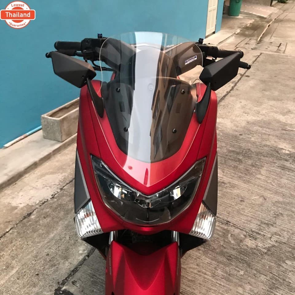 ชิวหน้าNMAX year15-19 แถมฟรีพร้อมกระจกติดชิว ชิวyamaha N-max ทรงเดิม ชิวแต่ง ังลม ของแต่งnmax อุปกรณ์แต่งรถn-max ชิวใส