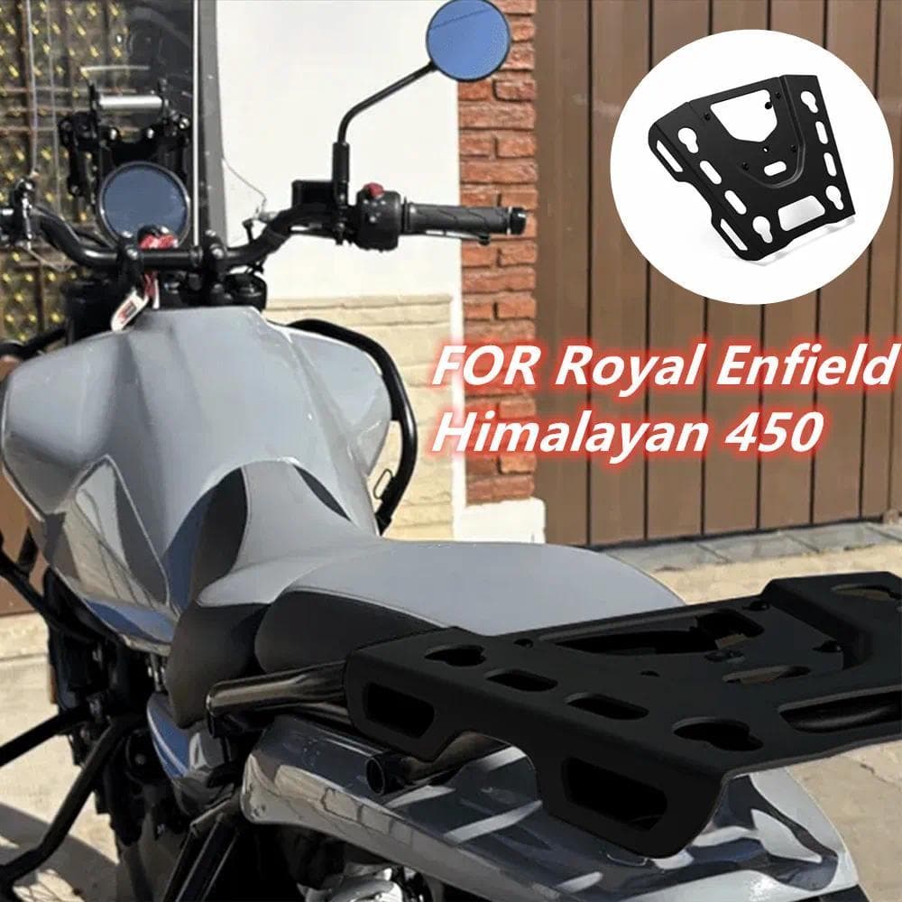 Fit สําหรับ Royal Enfield Himalayan 450 Himalayan450 รถจักรยานยนต์ Cargo Support Holder Bracket Cargo Tail Rack Top Case Mount Plate