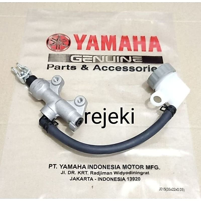 หลักการเบรกด้านหลัง YAMAHA R15 V3, R15 v4